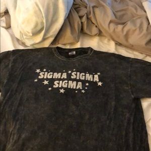 Tri sigma color tone T-shirt